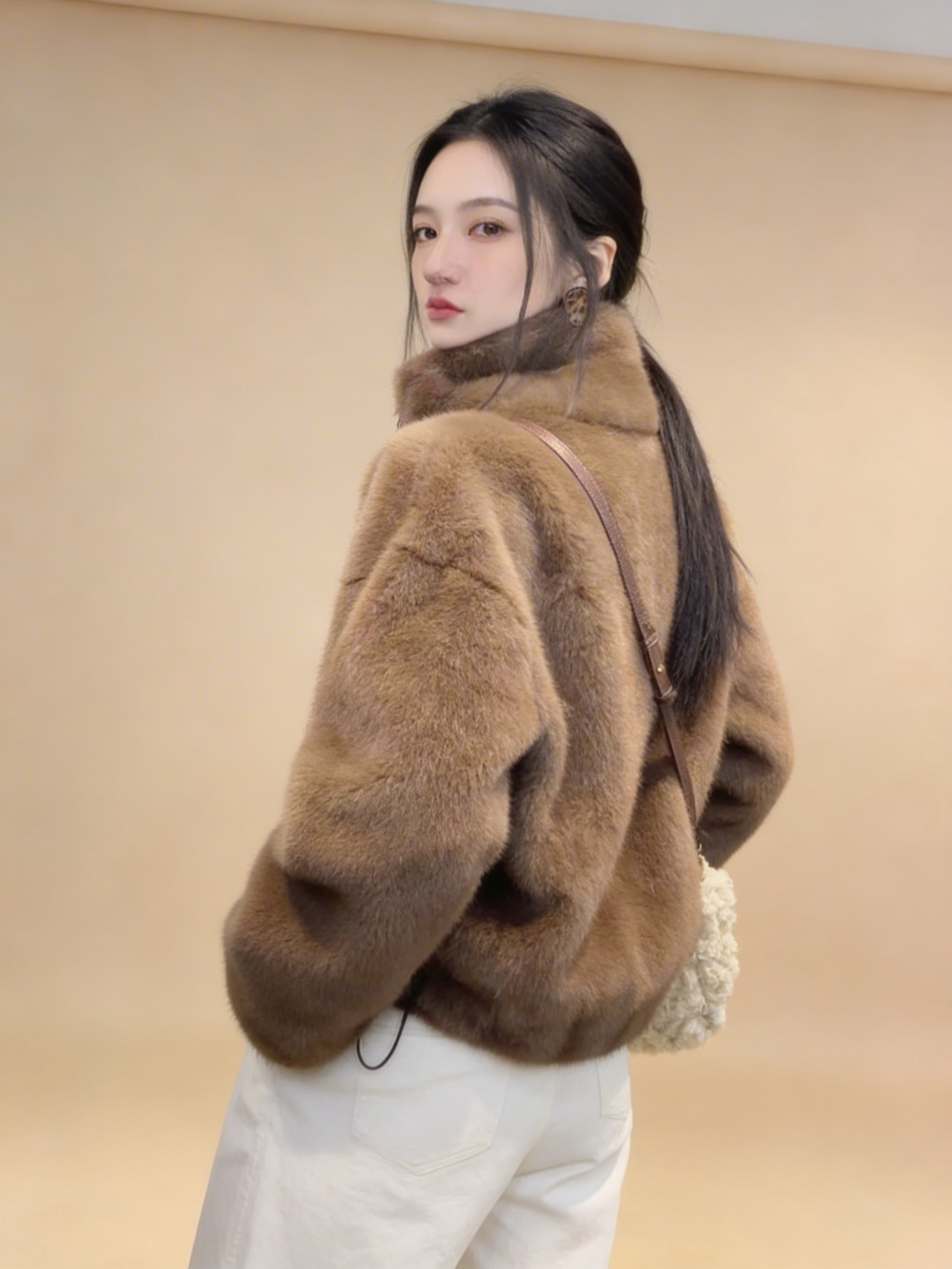 Teddy Premium Oversized Castanho