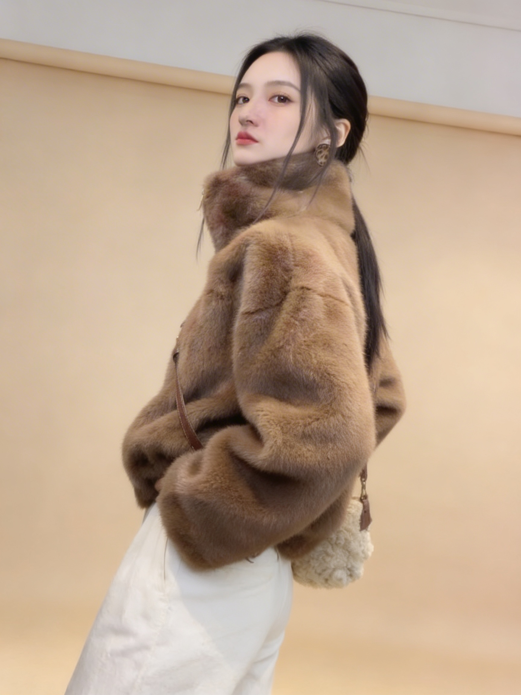 Teddy Premium Oversized Castanho