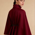 Capa Elegante com Cinto Ajustável