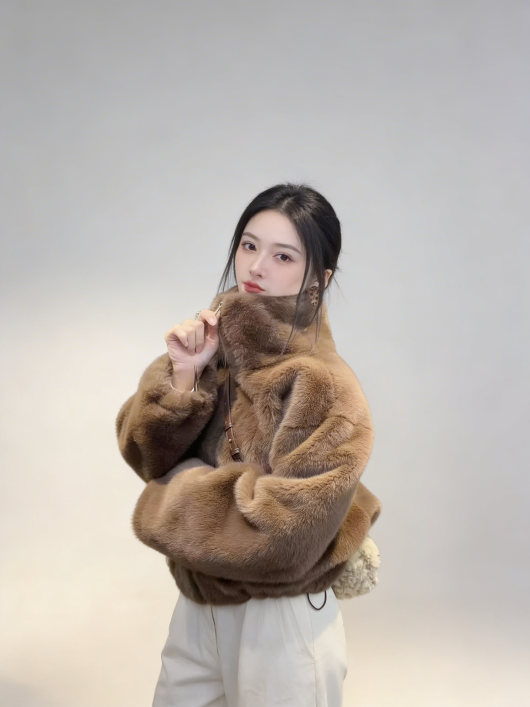 Teddy Premium Oversized Castanho