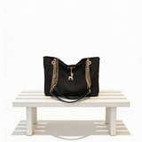 Mala Tote Premium com Detalhes em Corrente