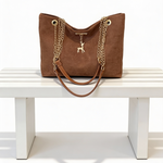 Mala Tote Premium com Detalhes em Corrente