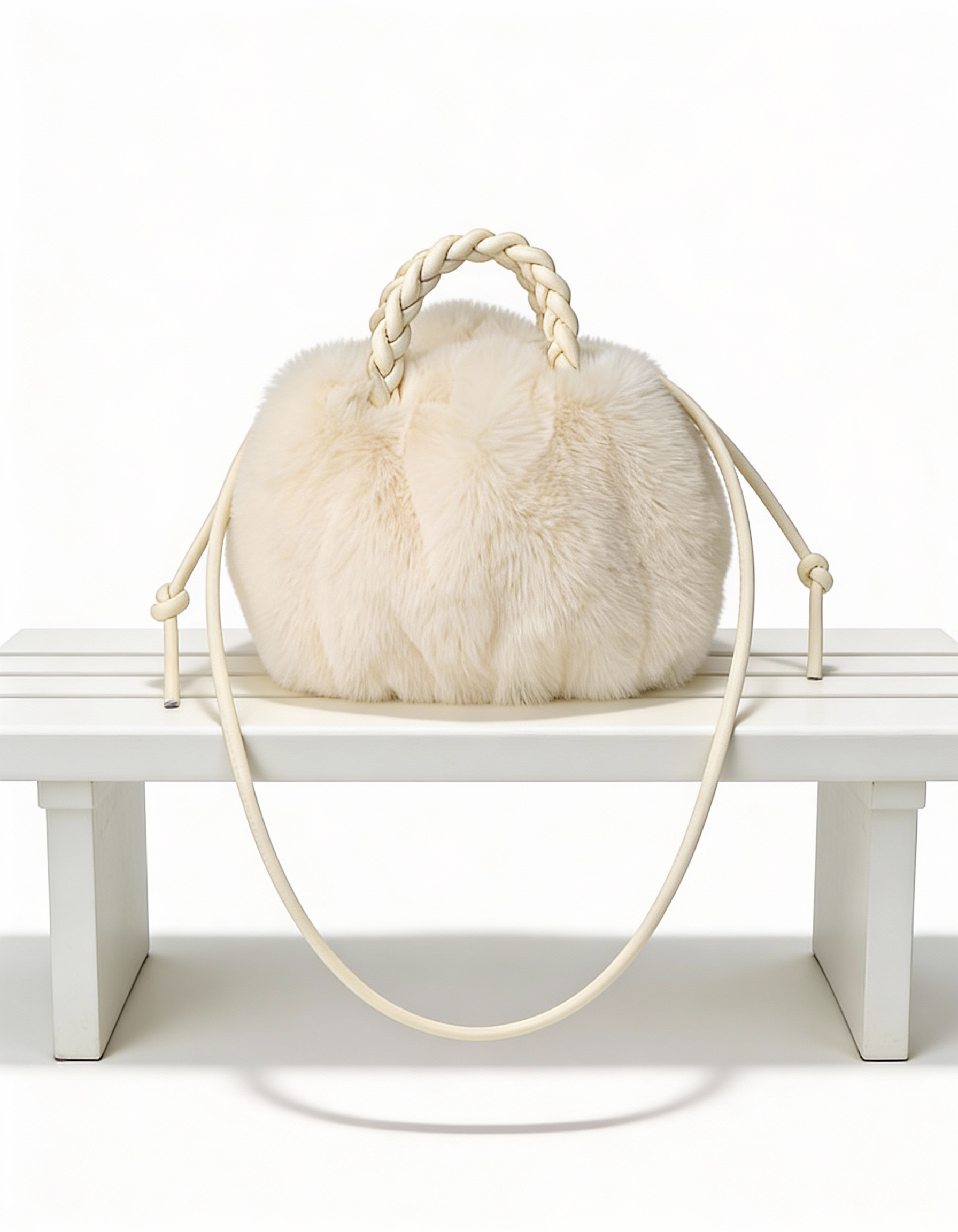 Mala Bucket Peluciada Fashion
