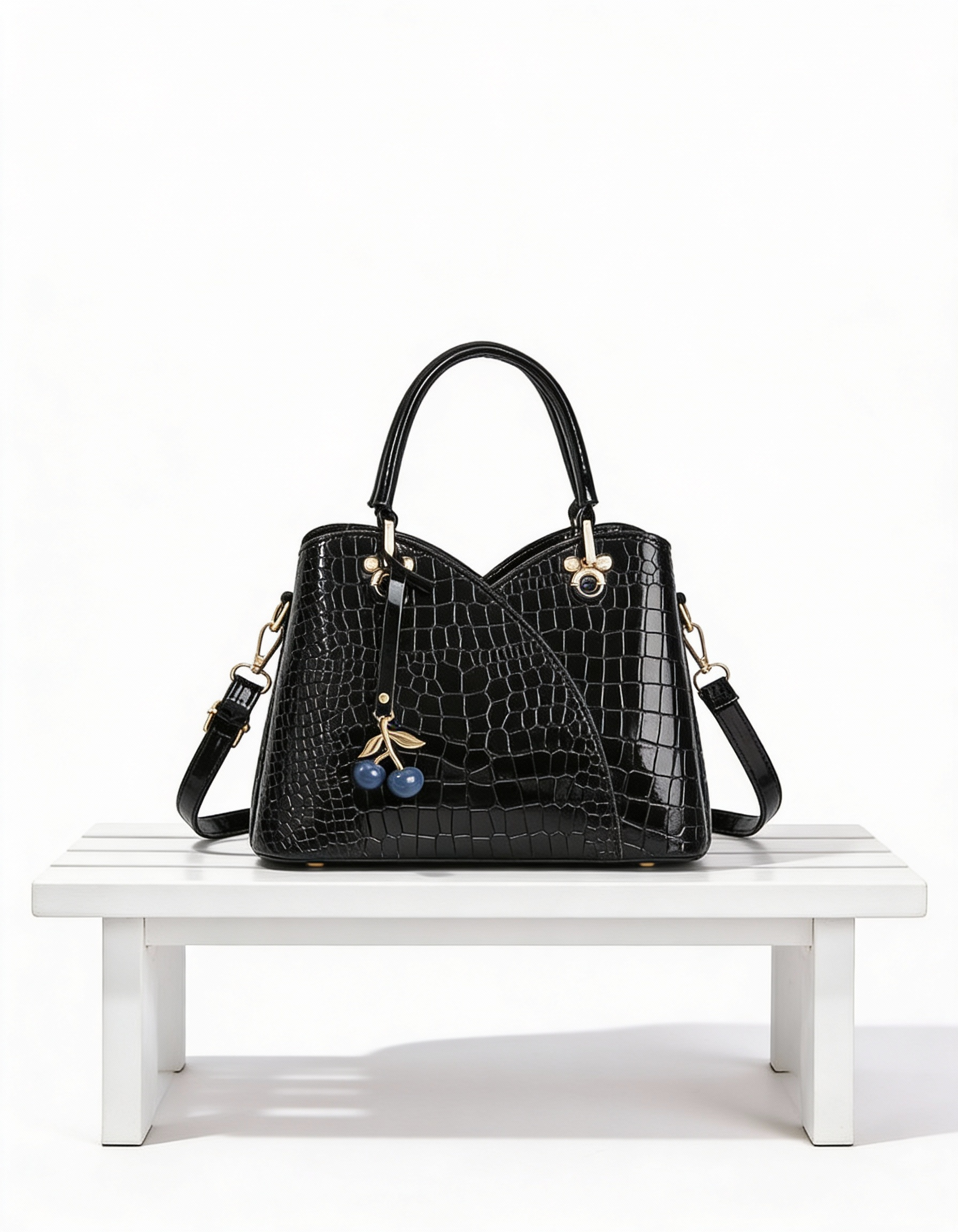 Mala Tote Estruturada com Textura Premium