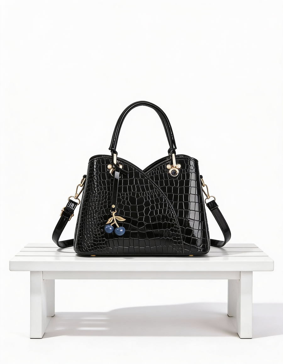 Mala Tote Estruturada com Textura Premium