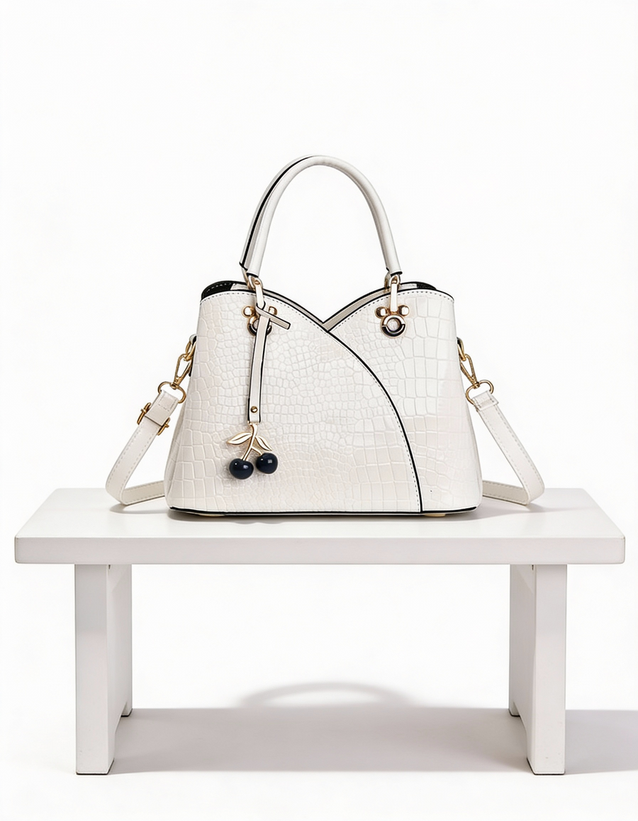 Mala Tote Estruturada com Textura Premium