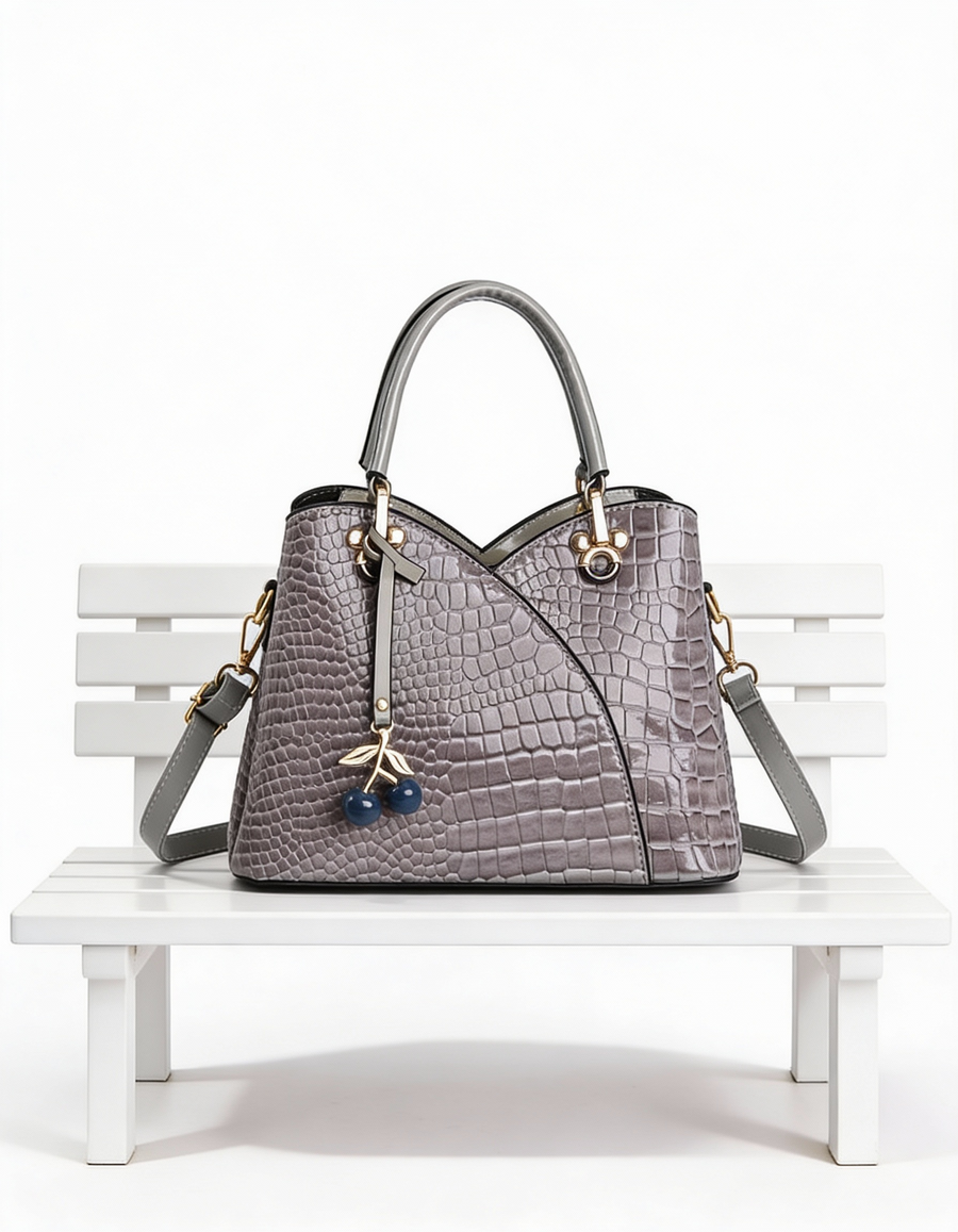 Mala Tote Estruturada com Textura Premium