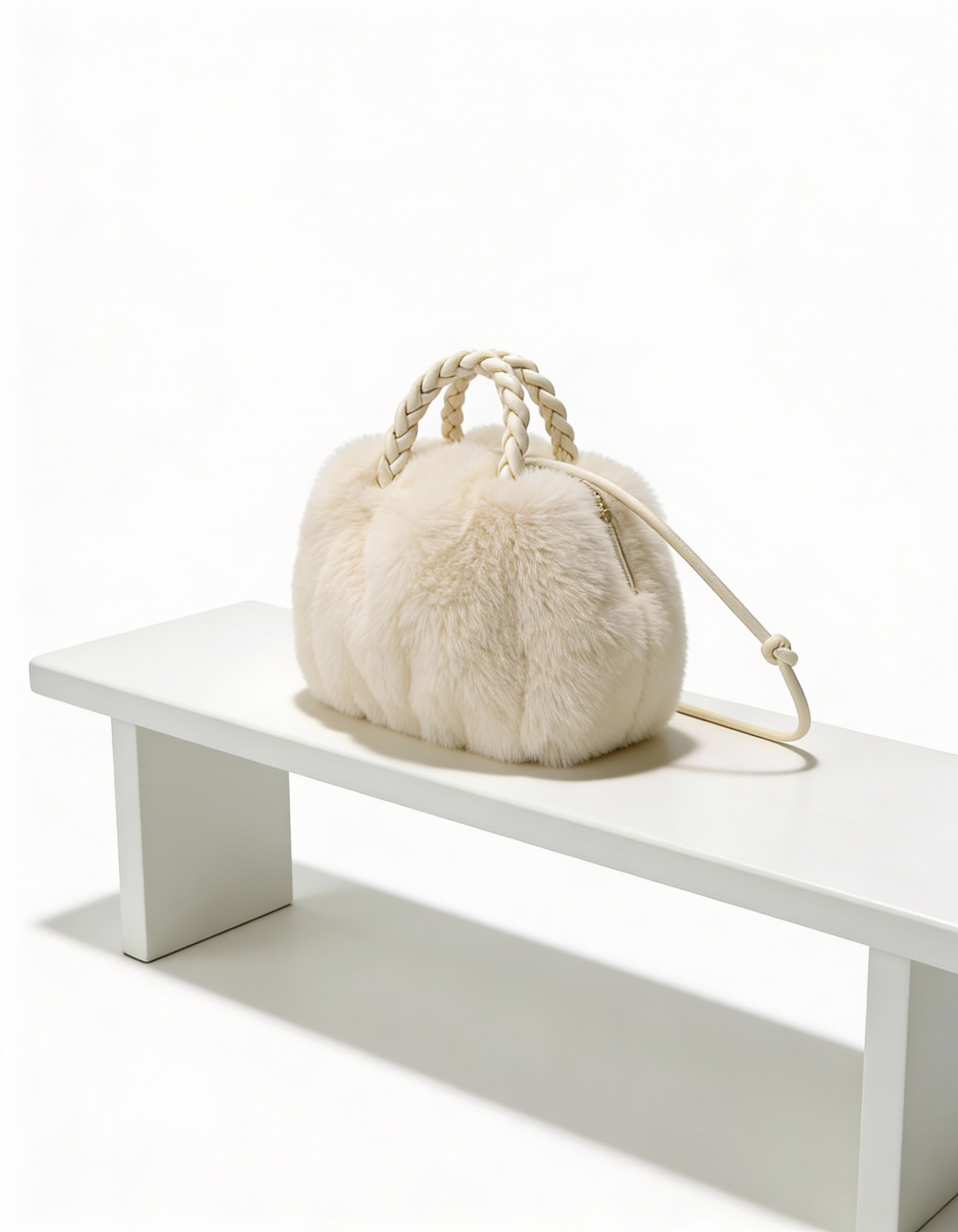 Mala Bucket Peluciada Fashion