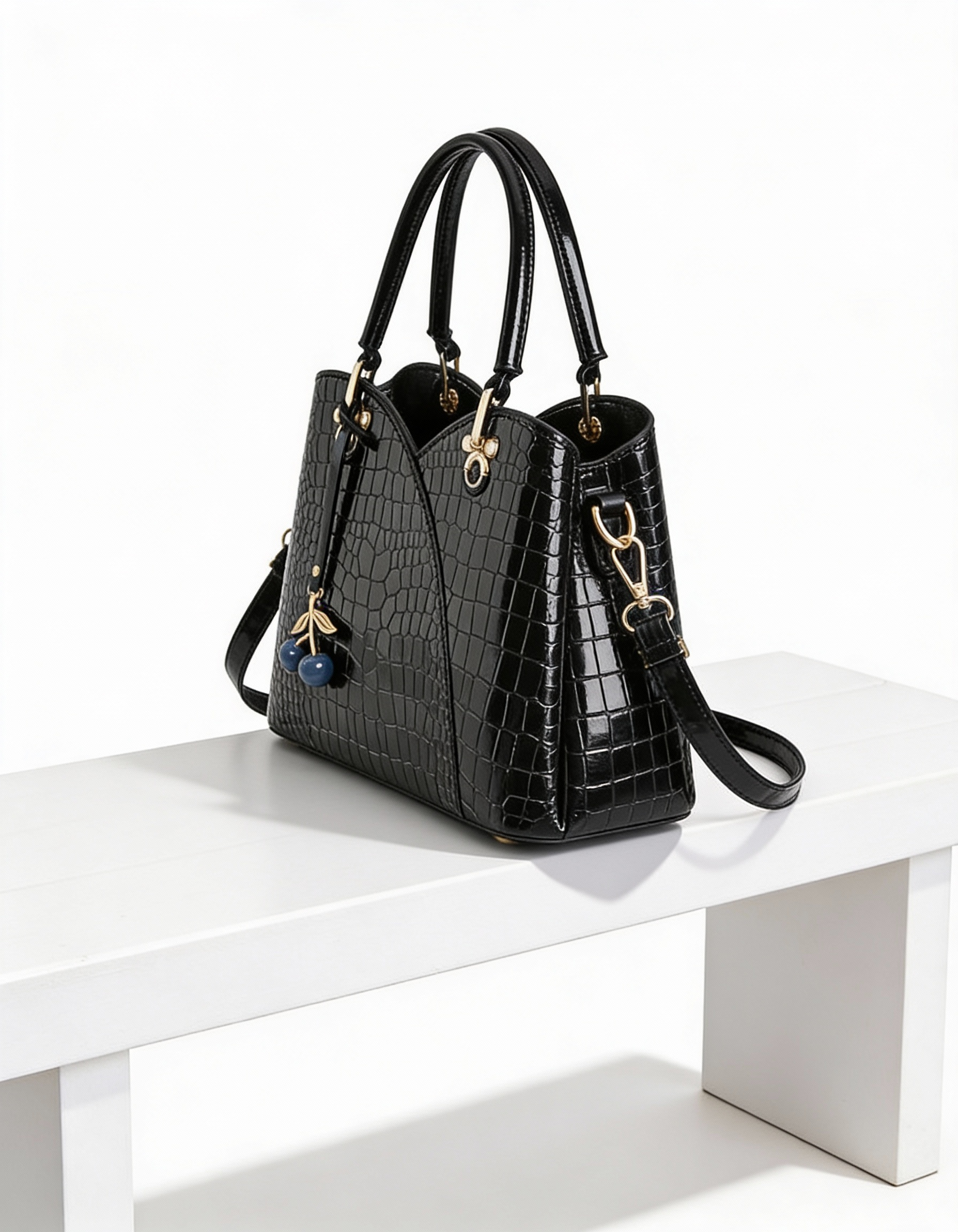 Mala Tote Estruturada com Textura Premium