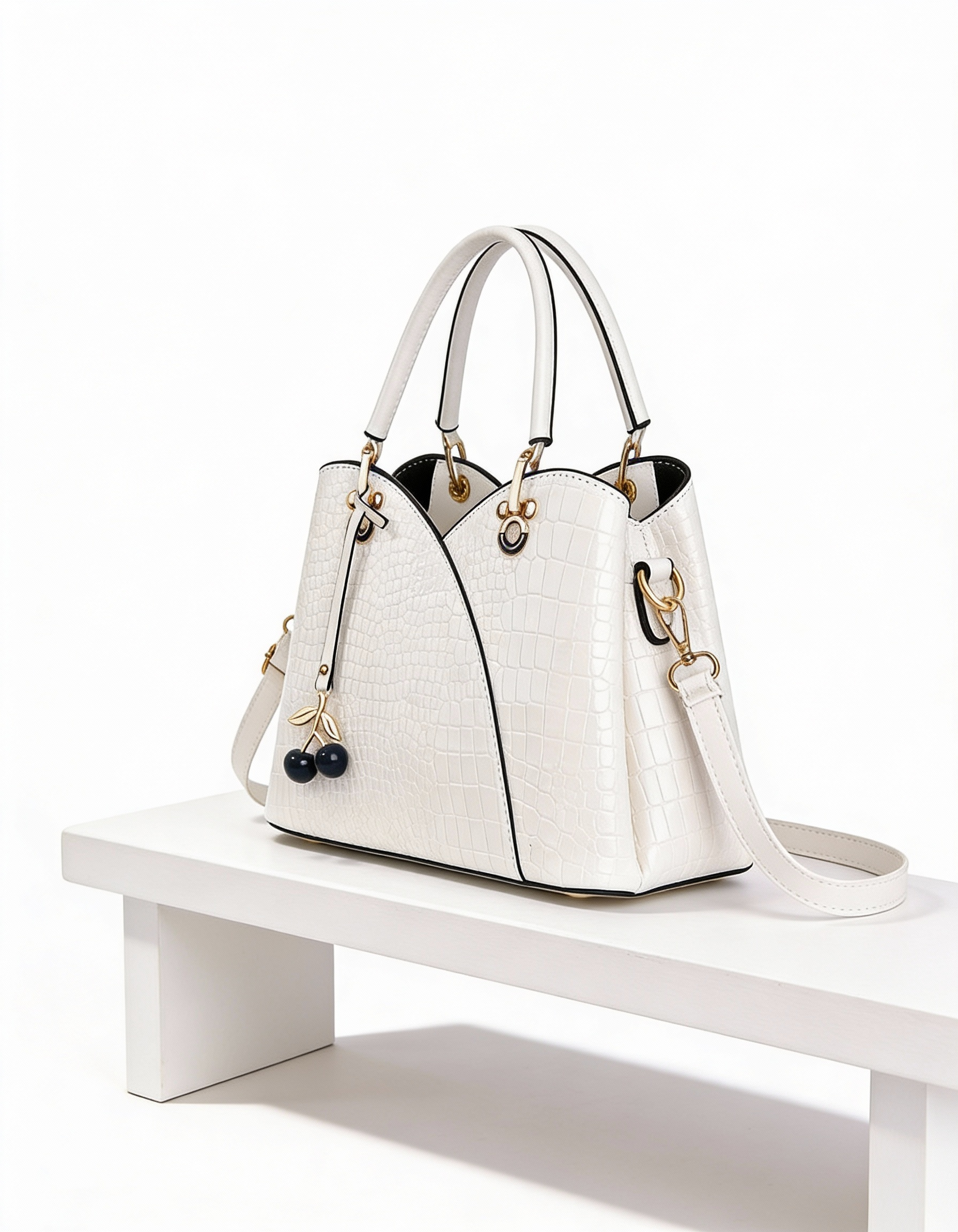 Mala Tote Estruturada com Textura Premium
