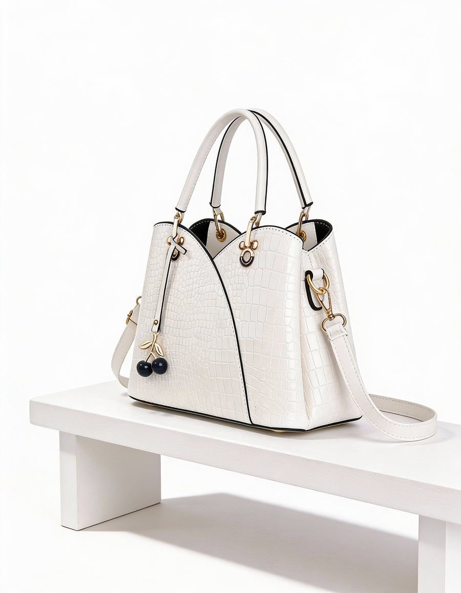 Mala Tote Estruturada com Textura Premium
