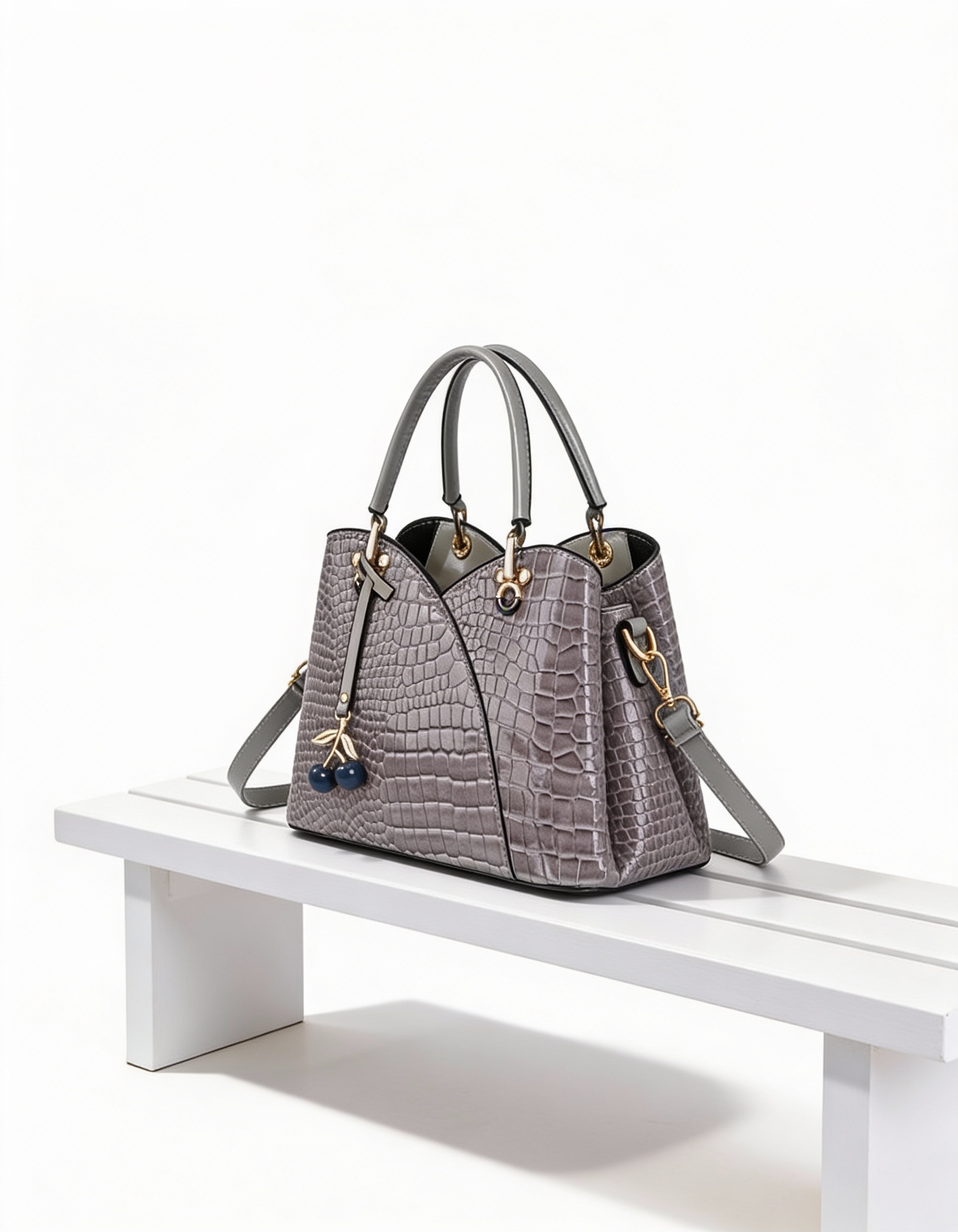 Mala Tote Estruturada com Textura Premium