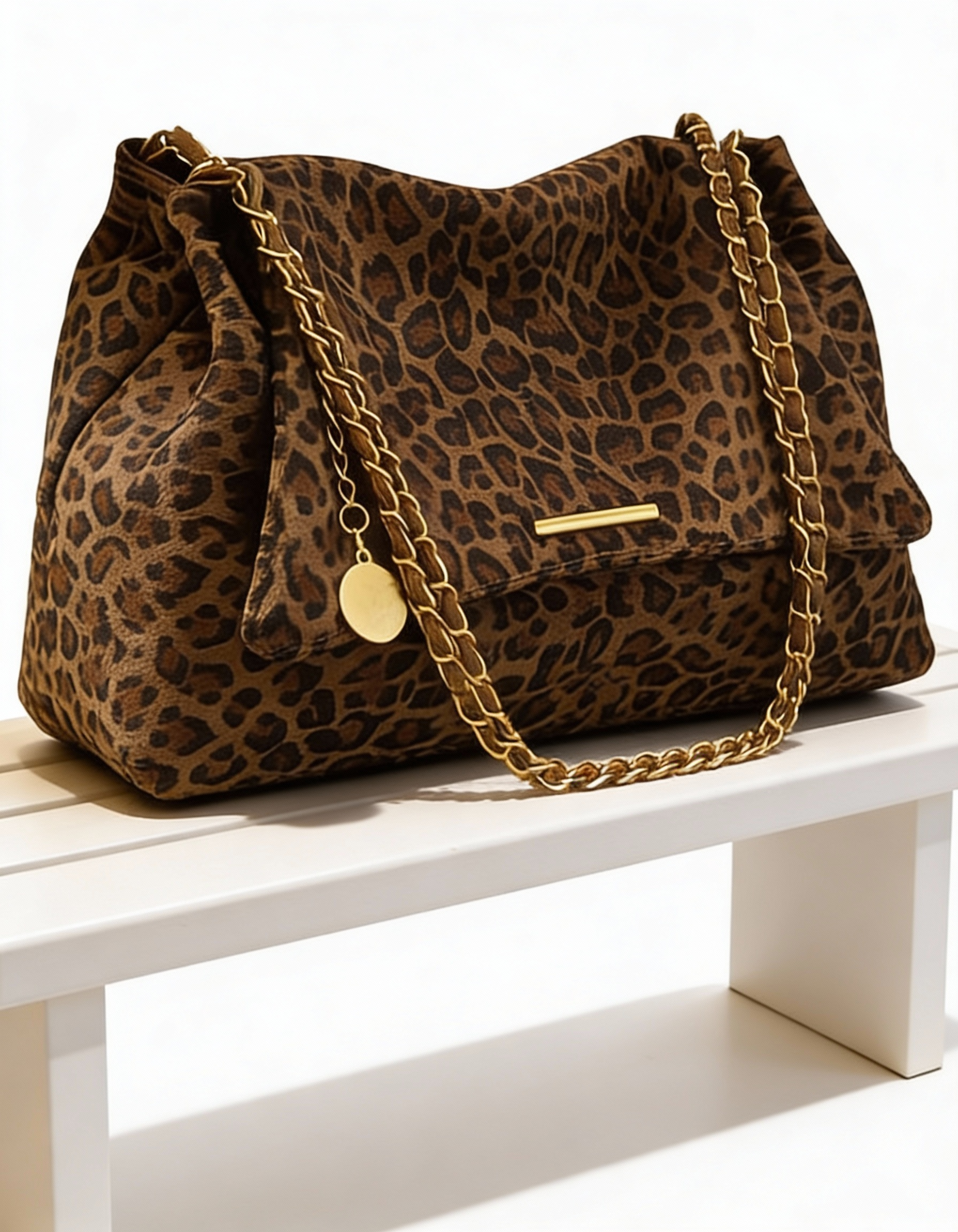 Mala Shoulder Fashion com Corrente