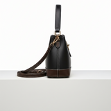 Mala Bucket Elegante com Fecho Metálico