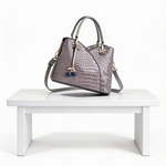 Mala Tote Estruturada com Textura Premium