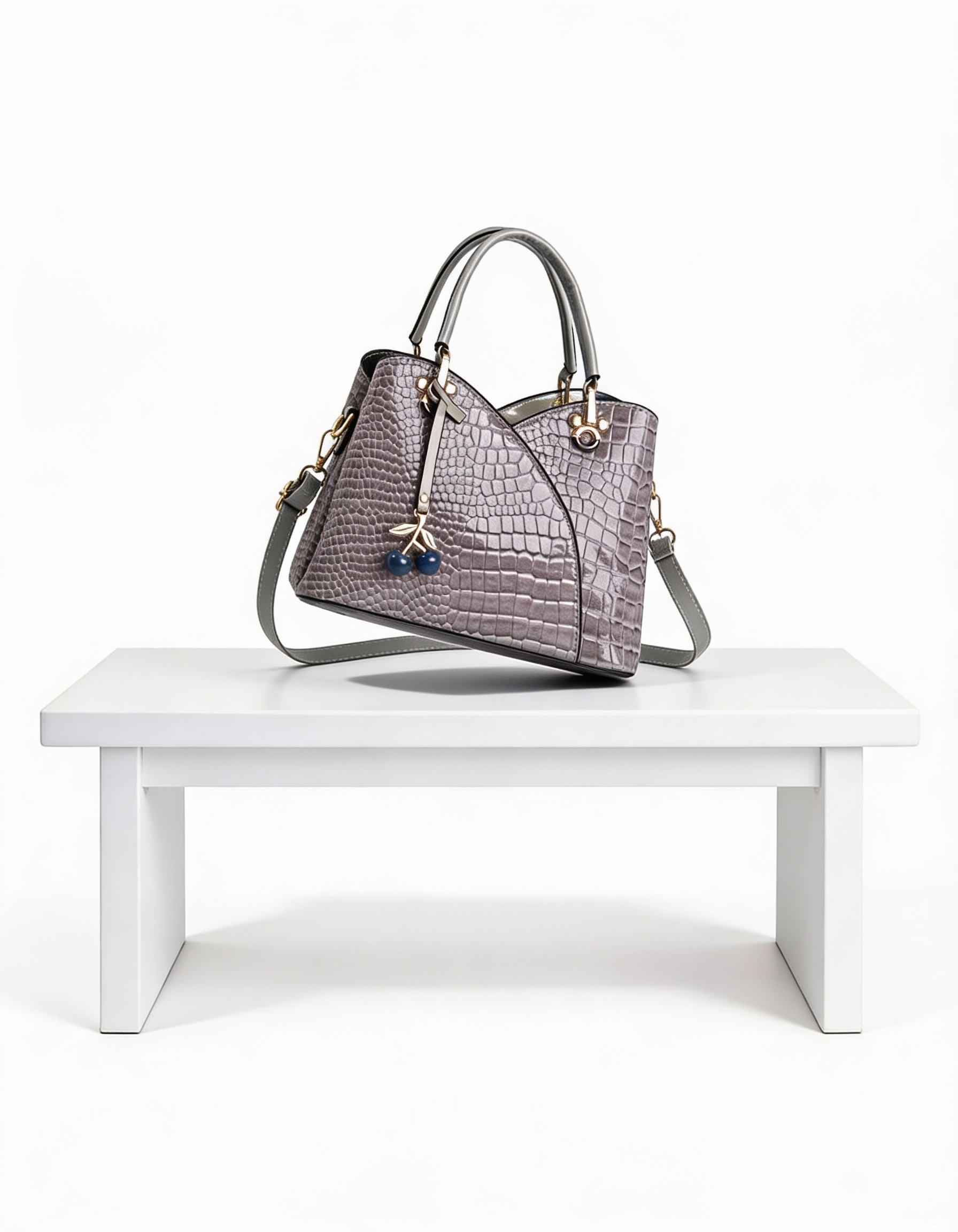 Mala Tote Estruturada com Textura Premium