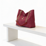 Mala Tote Premium com Detalhes em Corrente