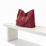 Mala Tote Premium com Detalhes em Corrente