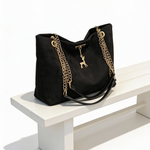 Mala Tote Premium com Detalhes em Corrente