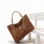 Mala Tote Premium com Detalhes em Corrente