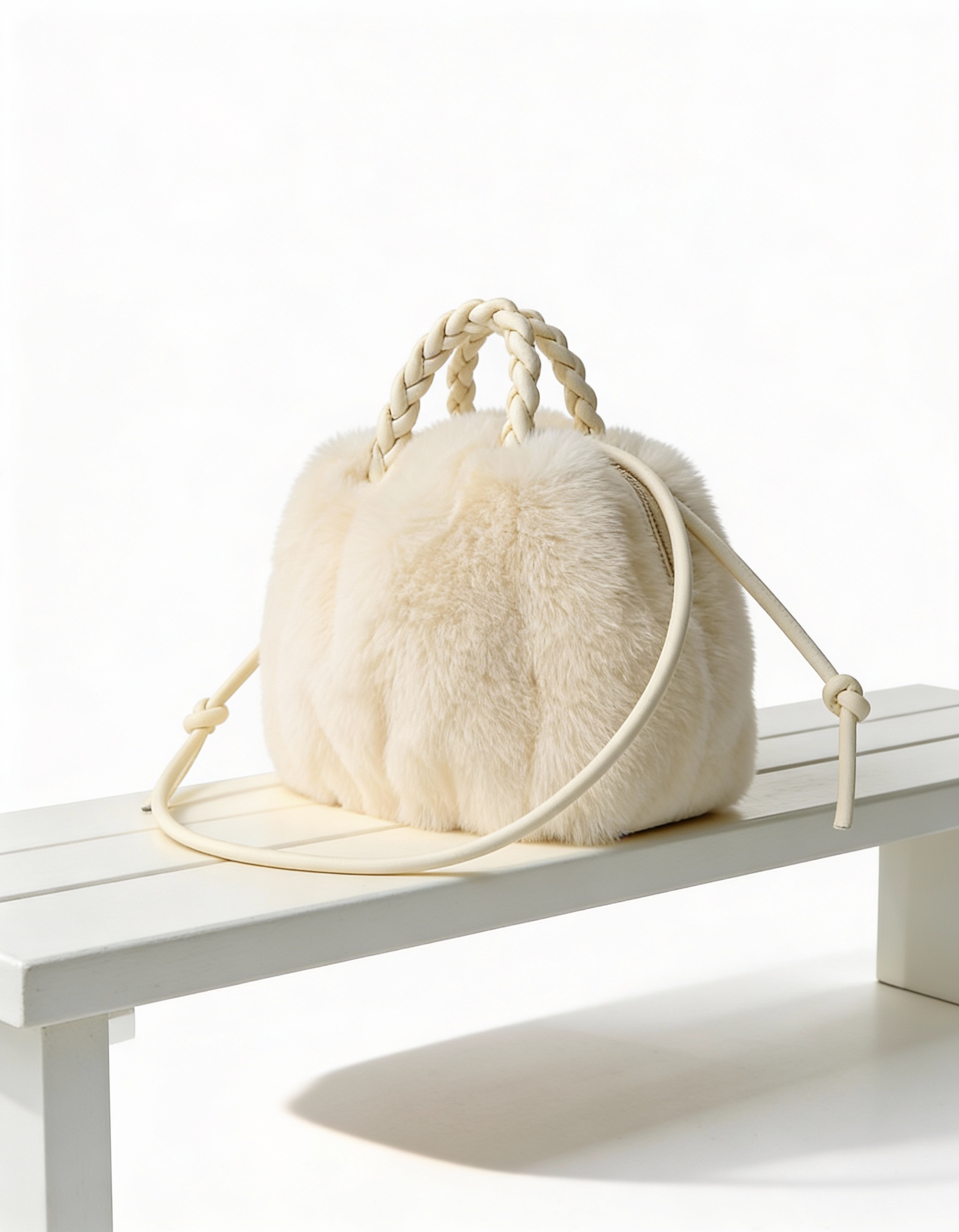 Mala Bucket Peluciada Fashion