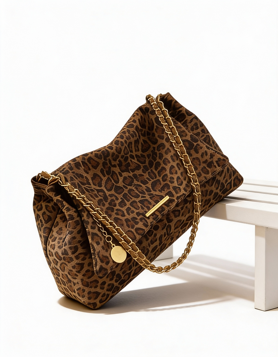Mala Shoulder Fashion com Corrente