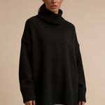 Camisola Oversized Minimal Gola Alta