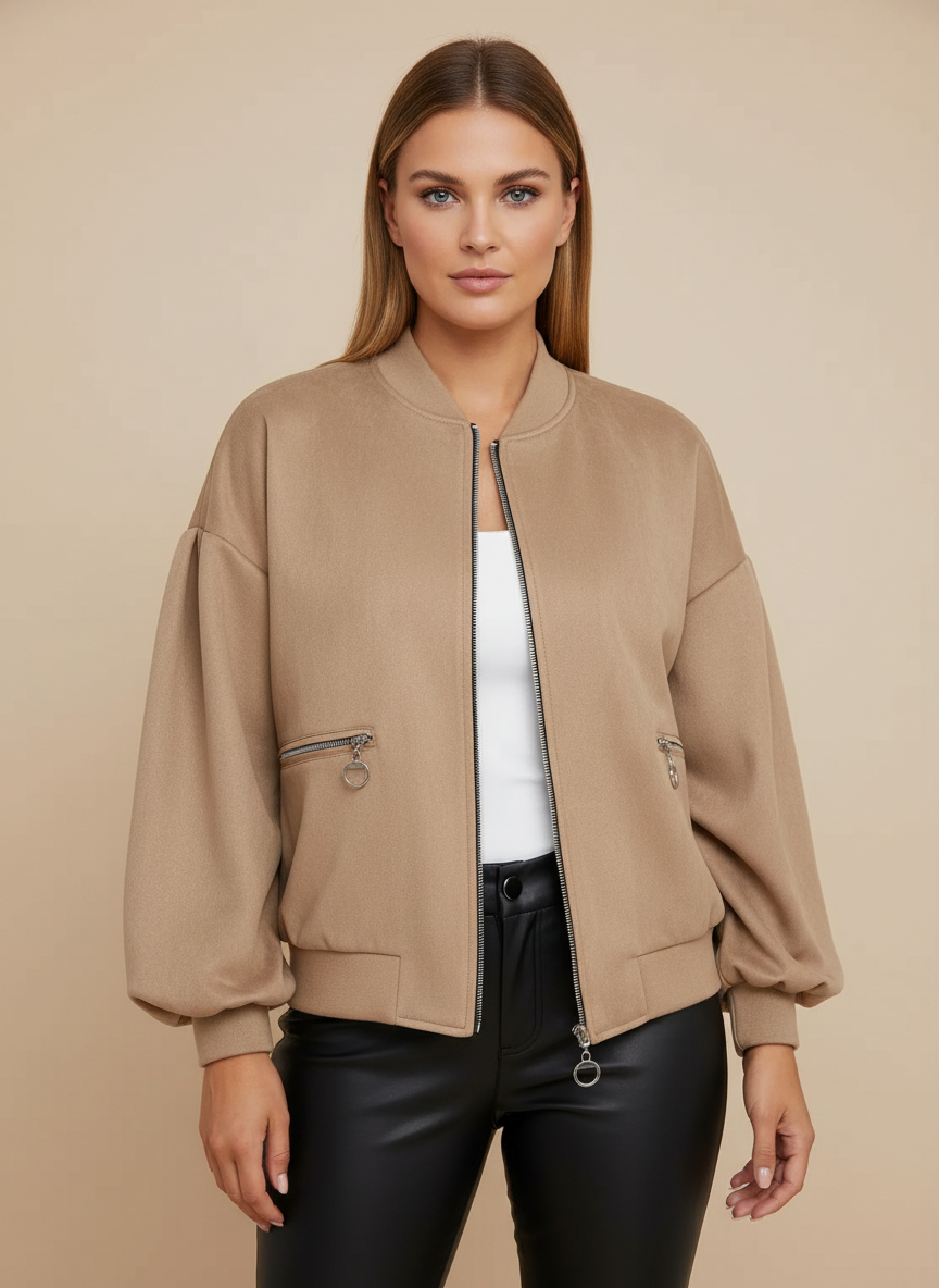 Jaqueta Bomber Minimal Premium