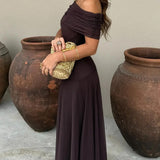 Leonor | Vestido Longo Drapeado