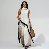 Madalena | Conjunto de túnica longa e calças largas