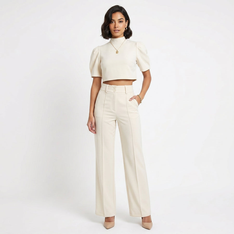 Cristina - Conjunto Elegante de Duas Peças