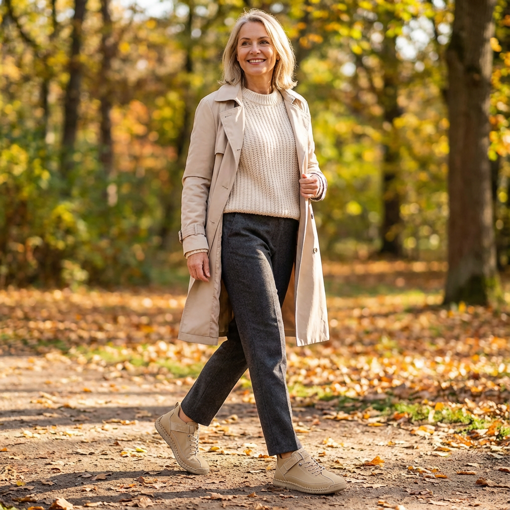 Lia™ | Ténis Ortopédicos Confortáveis e Sem Dor - Ideal para quem busca conforto e estilo no dia a dia.