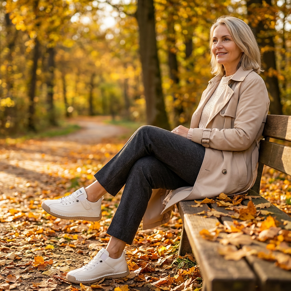 Lia™ | Ténis Ortopédicos Confortáveis e Sem Dor - Ideal para quem busca conforto e estilo no dia a dia.