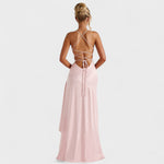 Samira - Vestido Maxi Rosa