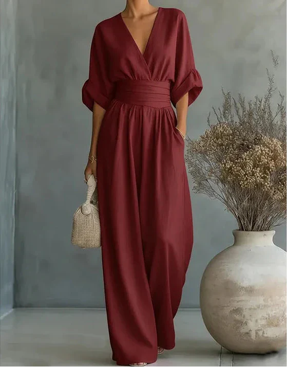 Francisca – Macacão elegante fluido
