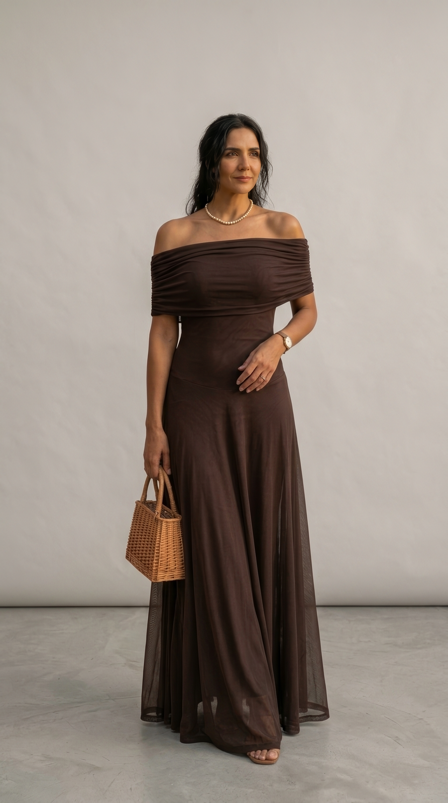 Leonor | Vestido Longo Drapeado